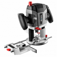 Фрезеровальная машина с верхним расположением шпинделя 1300 Вт, зажимная цанга 6-12 мм