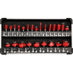 Фрези з дерева YATO, Набір 24 ​​шт. [10]