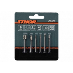 Фрези по металу HSS STHOR до мінішліфмашини зі шпинделем Ø= 3,2 мм, кпл. 6 од.