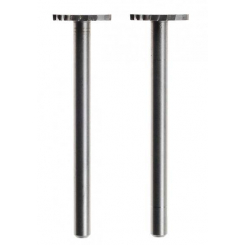 Фрези, вольфрам - ванадій, 2 шт., циліндричні, діаметр 10 мм