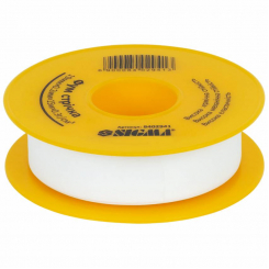 Фторопластова (ФУМ) стрічка 0.2ммх19ммх15м Sigma (8402941)