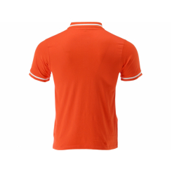Футболка ПОЛО оранжева YATO, розм. L/ вис- 74 см х шир- 55 см, 100%- бавовна [40]
