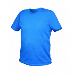 Футболка бавовняна VILS, синя HOEGERT L HT5K412-L