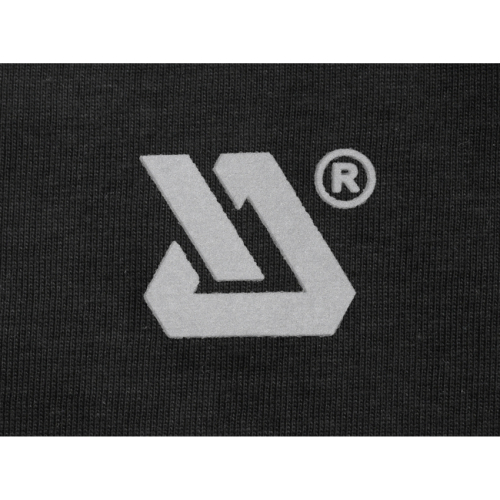 Футболка чорна, з довгими рукавами YATO розм. S/ 66 см х 48 см, 100%- бавовна [40]