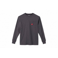 Футболка з довгими рукавами Milwaukee WTLSG-L сіра 4933478239