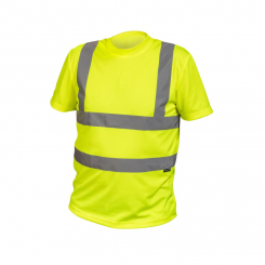 Футболка сигнальна ROSSEL, жовта HOEGERT XL HT5K233-XL