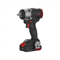 Гайкокрут ударний акумуляторний з безщітковим двигуном 20 В, 800 Nm, 0-950/1500/2200 об/хв, 0-1300/1850/2900 уд/хв, 1/2", без ЗП та АКБ INTERTOOL WT-9368