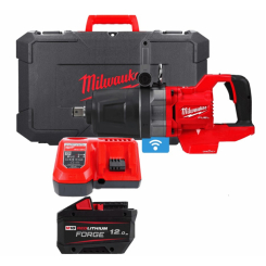 Гайкокрут високомоментний 1'' (2711 Нм) MILWAUKEE M18 FUEL ONEFHIWF1DS-121C (+ заряд.пристрій, акум., HD кейс) FORGE™