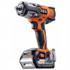 Гайковерт акум. BSS18C12ZLI-402C AEG, 18В, 4Агод, 0-2900об/хв, 360Нм, 1/2", 2,3кг
