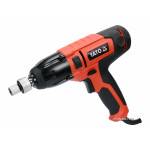 Гайковерт ударний мережевий YATO: 1/4" HEX x 1/2" F, 450 Вт, 450 Нм, 3300 об/хв 4 головки та кейс