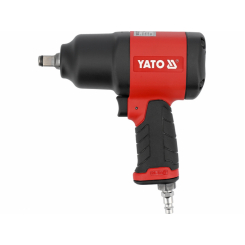 Гайковерт ударний пневматичний YATO квадрат 1/2", F=1800 Nm, спожив повітря- 180 л/хв тиск- 0,65 MPa