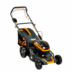 Газонокосарка акум. BLM48H-SP, 2*18В, ширина захвату 48см, висота скош. 30-80мм, травозбірник 70л, самохідна, КАРКАС (без АКБ і ЗП)