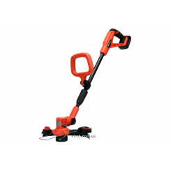 Газонокосарка акумуляторна YATO Li-Ion 18 В, 2 АГод, обрізний діап. Ø=25/30 см, з зарядним пристроєм