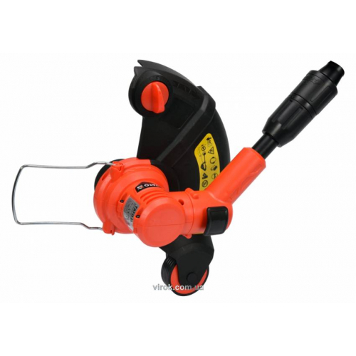 Газонокосарка акумуляторна YATO Li-Ion 18 В, 2 АГод, обрізний діап. Ø=25/30 см, з зарядним пристроєм