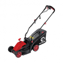 Газонокосарка електрична 1.4 кВт, 230 В, ~50 Гц, 3300 об/хв., ширина захвату - 340 мм, висота зрізу - 30-80 мм, контейнер - 35 літрів, STORM INTERTOOL WT-2264