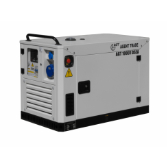Генератор AGT10001DSEA,230В,50Гц,9,6кВа,3000об/хв,дизель,рід.ох.,AVR,25л,8,5год(8,5кВа),IP23,280 кг