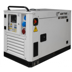 Генератор AGT12003DSEA, 400В, 50Гц,3000 об/хв,16кс,10кВА, 794см3, 25л, IP23, 280 кг