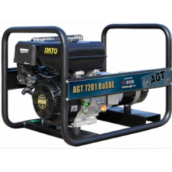 Генератор AGT7201RaSB, 6,1.кВа, R420, 230В/50Гц,313г/кВч,IP23, 6,5л, 71 кг,2х16А,  ручний старт