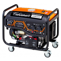 Генератор Daishin SCM3000F, 230B/50Гц, 2,2кВа, HG200, IP23, AVR, 15л, 2x16A, V/Hz/A, 47кг, трансп. н