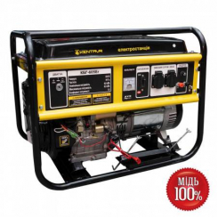 Генератор бензиновий Кентавр КБГ605Ег (2019)