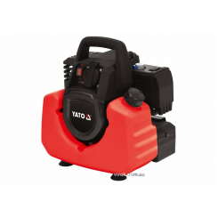 Генератор ел.струму інверторний бензиновий YATO: W=800/880 Вт, U=230 В, витрата- 0.75 л/г, бак- 3.5л