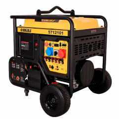 Генератор газ/бензин 220-380В 17/19кВт двоциліндровий 4-х тактний з виведенням під АВР SIGMA (5712101)