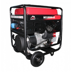 Генераторна установка SC15000-III 1ф 12 кВт, ел.старт, бак-45л, кнопка