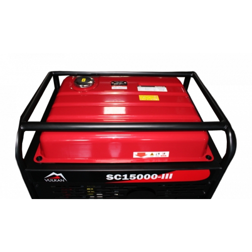 Генераторна установка SC15000-III 1ф 12 кВт, ел.старт, бак-45л, кнопка