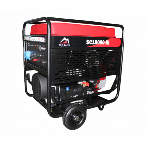 Генераторна установка SC18000-III 1ф 15 кВт, ел.старт, бак-60л, кнопка