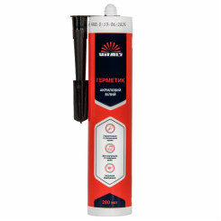 Герметик акриловий білий 280 мл Vitals Fix