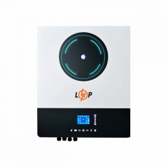 Гібридний сонячний інвертор (ДБЖ) LPW-MAXII-ULTRA 8000VA (8000Вт) 48V 150A MPPT 9-450V ON-OFF GRID