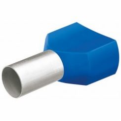 Гільзи контактні з пласмасовим ізолятором, подвійне підключення KNIPEX 97 99 378