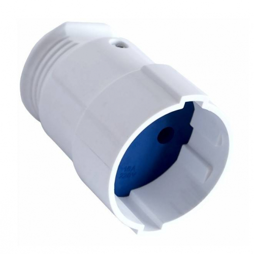 Гніздо RIGHT HAUSEN STANDARD штепсельне біле HN-022041