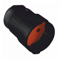 Гніздо RIGHT HAUSEN STANDARD штепсельне чорне HN-022042