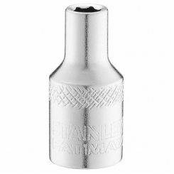 Головка 1/4 х 4 мм, з шестигранним профілем, стандартна, метрична. STANLEY FMMT17185-0