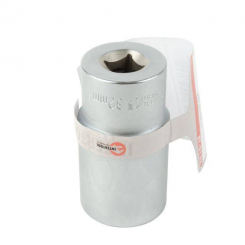 Головка шестигранна подовжена 1/2" 32*78 мм CrV INTERTOOL ET-0132