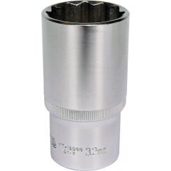 Головка торцева 12-гранна подовжена YATO: квадрат 1/2", М=32 мм, L=77 мм, шт