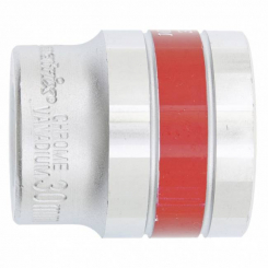 Головка торцева, 30 мм, 6-гранна, CrV, під квадрат 1/2", хромована MTX MASTER