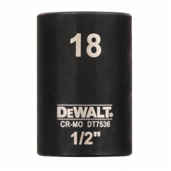 Головка торцева коротка ударна IMPACT DeWALT DT7536