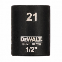 Головка торцева коротка ударна IMPACT DeWALT DT7539