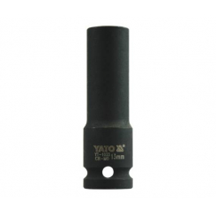 Головка торцева ударна YATO глибока 6-гранна. із квадр. 1/2" М = 13мм, l = 78мм, [30/120]