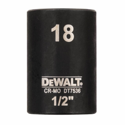 Головка торцева ударна коротка IMPACT DeWALT DT7