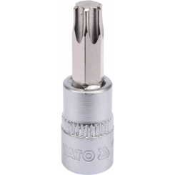 Головка торцева з викруткою. вставкою TORX YATO, із квадр. 1/4", Т40, 1 = 37 мм [150/600], шт