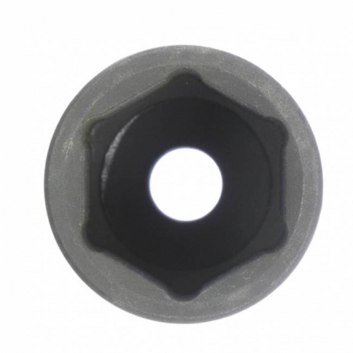 Ударна головка подовжена шестигранна, 30 мм, 1/2", CrMo // Stels