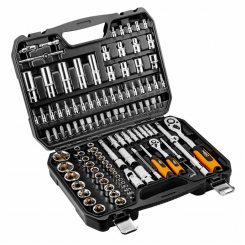 Головки змінні 111 шт., 1, 4, 1/2" CrV