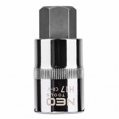 Головки змінні з шестигранними насадками 1/2", H17 x 55 мм