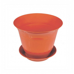 Горщик квітковий ГОСПОДАР "МОЛДОВА" Ø14 см коричневий 92-8042