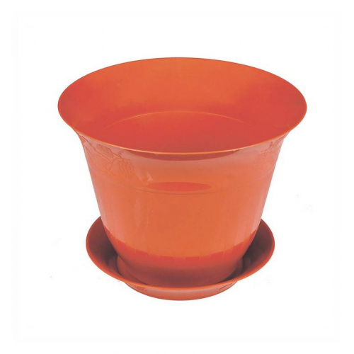 Горщик квітковий ГОСПОДАР "МОЛДОВА" Ø20 см коричневий 92-8044