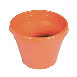 Господар Горщик квітковий Ø 12 см без піддону коричневий, Арт.: 92-8003