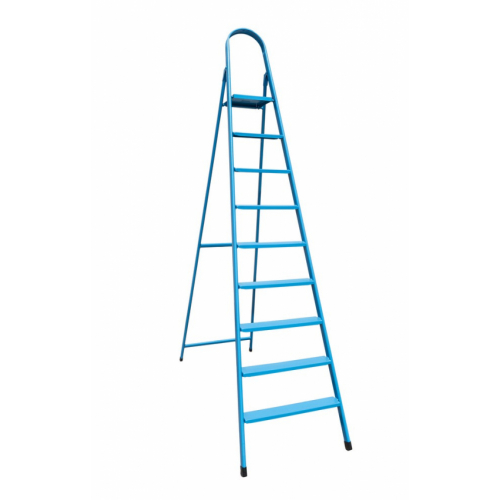 Господар Сходи-драбини металеві "ІТАЛІЯ" 9 ступенів з розтяжками, h=1960 мм, max 150 кг, Арт.: 79-1049